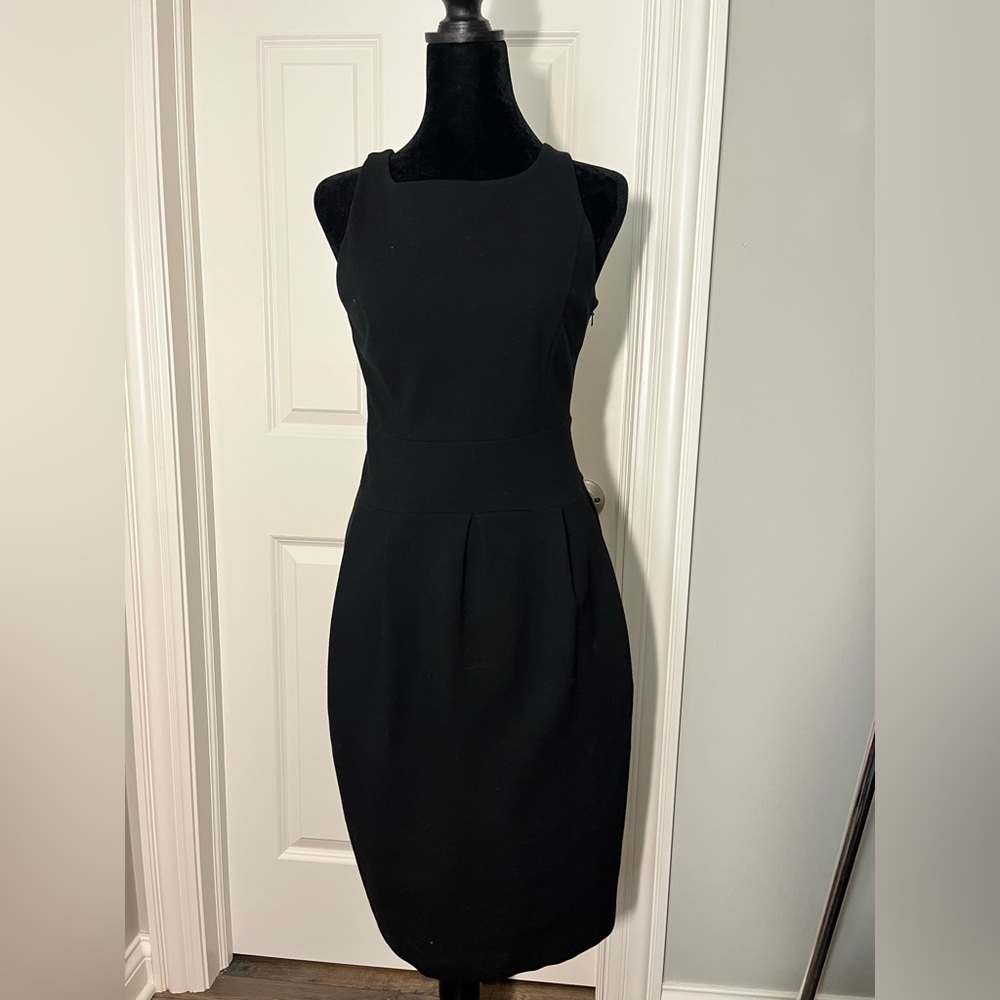 Banana Republic Simple Black Mini Dress